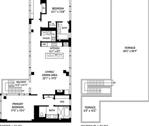 2nd image of 15 Union Sq W APT 8-C