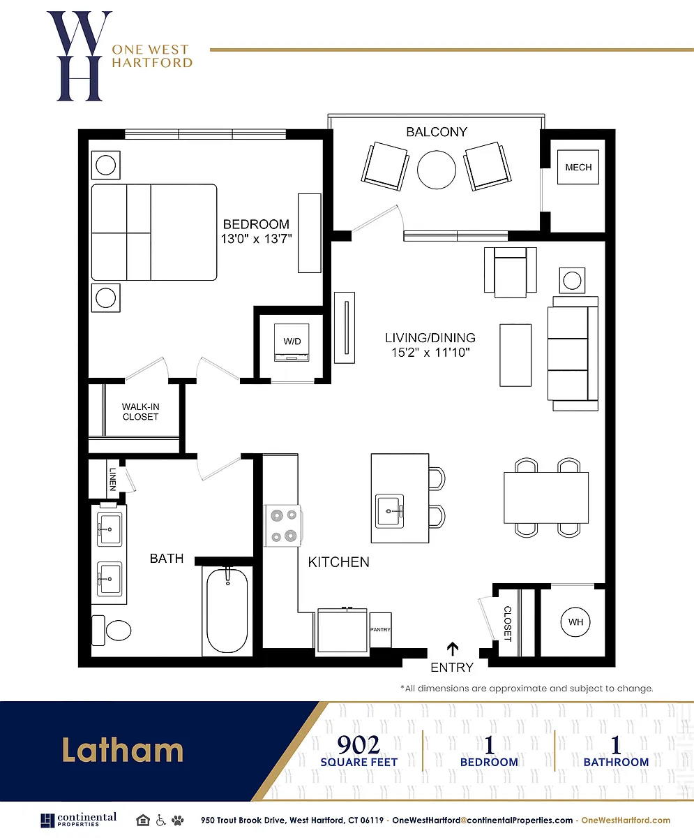 Floor plan Latham