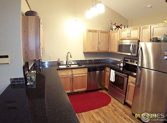 Beautiful kitchen with shaker style cabinets,