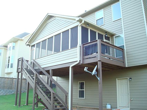 Porch with sound and heat