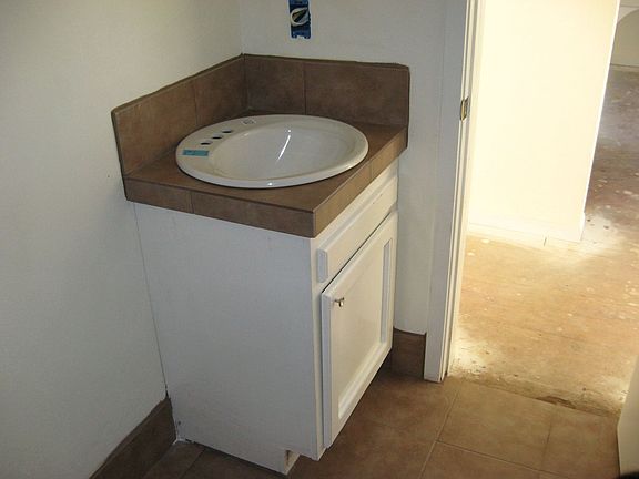 New Sink and Cabinet