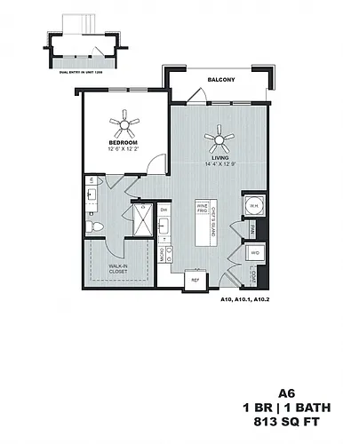 Floor plan A6