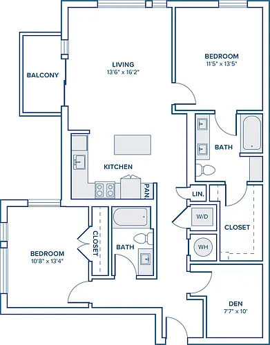 Floor plan B07D