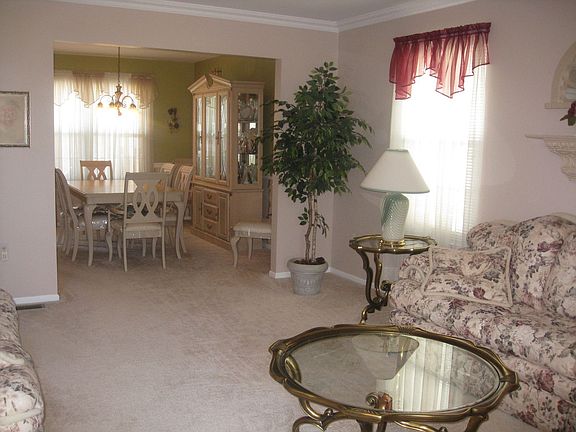 Living Rm into Dining Rm