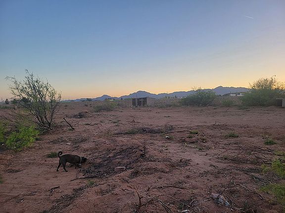 Looking SW toward Franklin Mountains