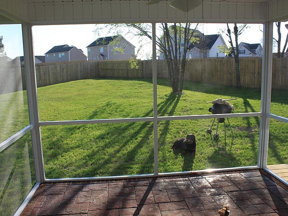 Screened in patio