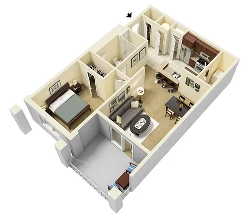 Floor plan 3A