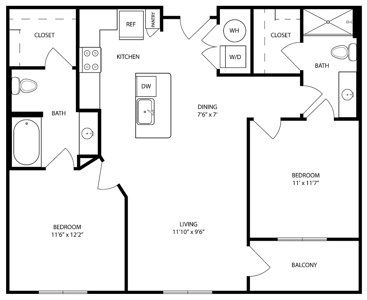 Floor plan Piestewa