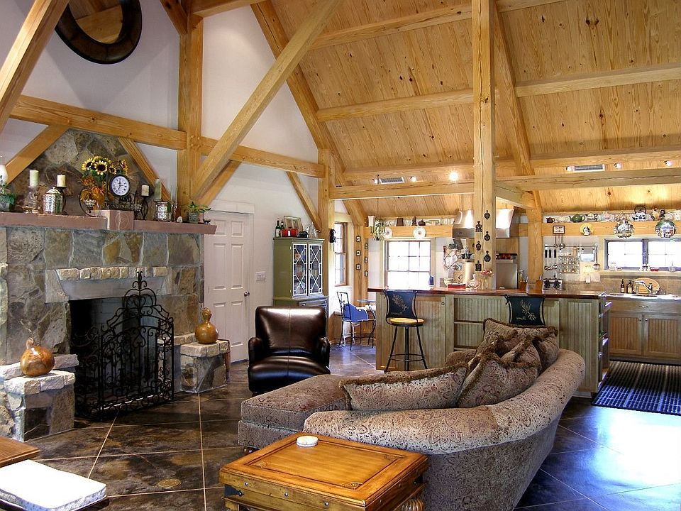 Great Room - Timber Frame Const.