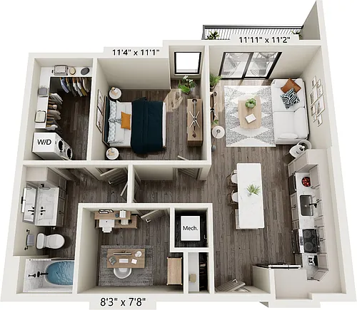 Floor plan A52