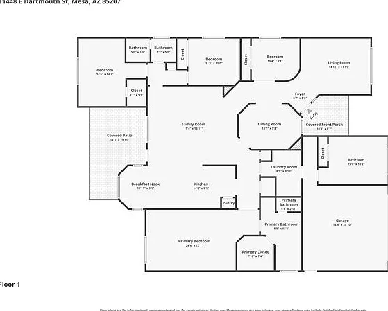 4 bed, 2.0 bath, 2236 sqft, $2,549 — Photo 2