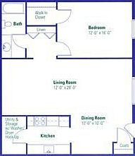 1 Bedroom Apartment