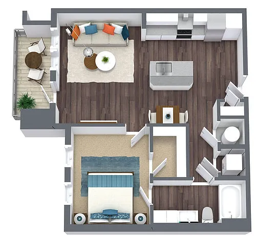 Floor plan Villa
