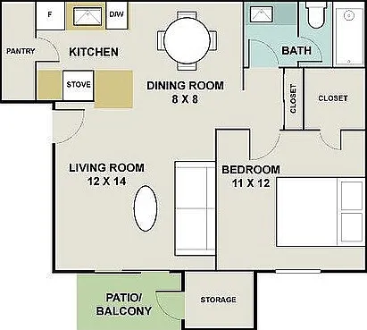 Avia 266 - Aileron - 1 Beds - 1 Baths - 605 Sq. ft.