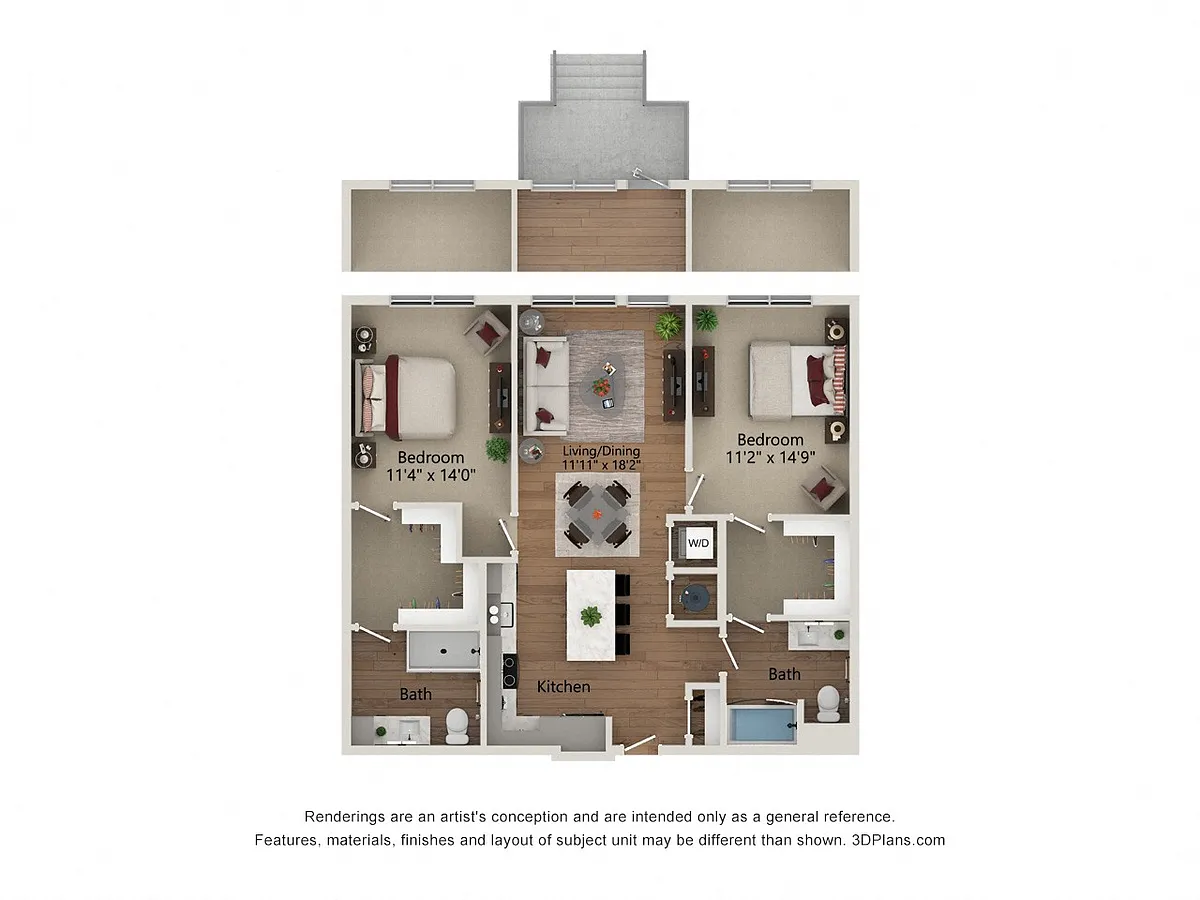 Floor plan B7.a-1154