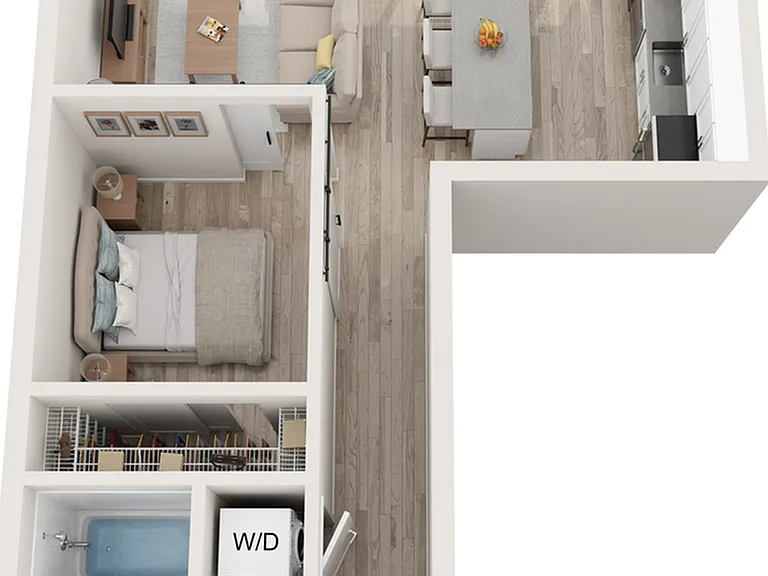 Plan A5 | 1 bedroom, 1 bathroom Plan A5 | 1 bedroom, 1 bathroom