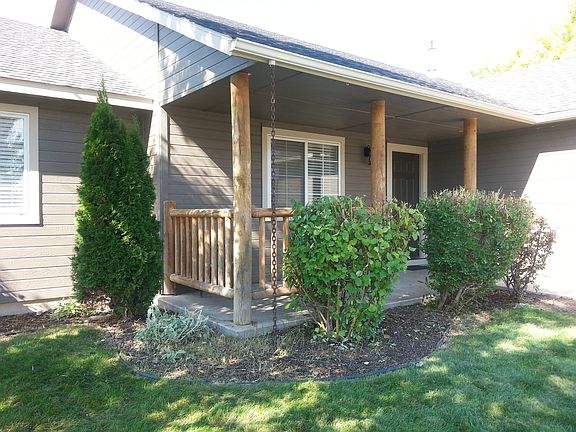 log rail porch