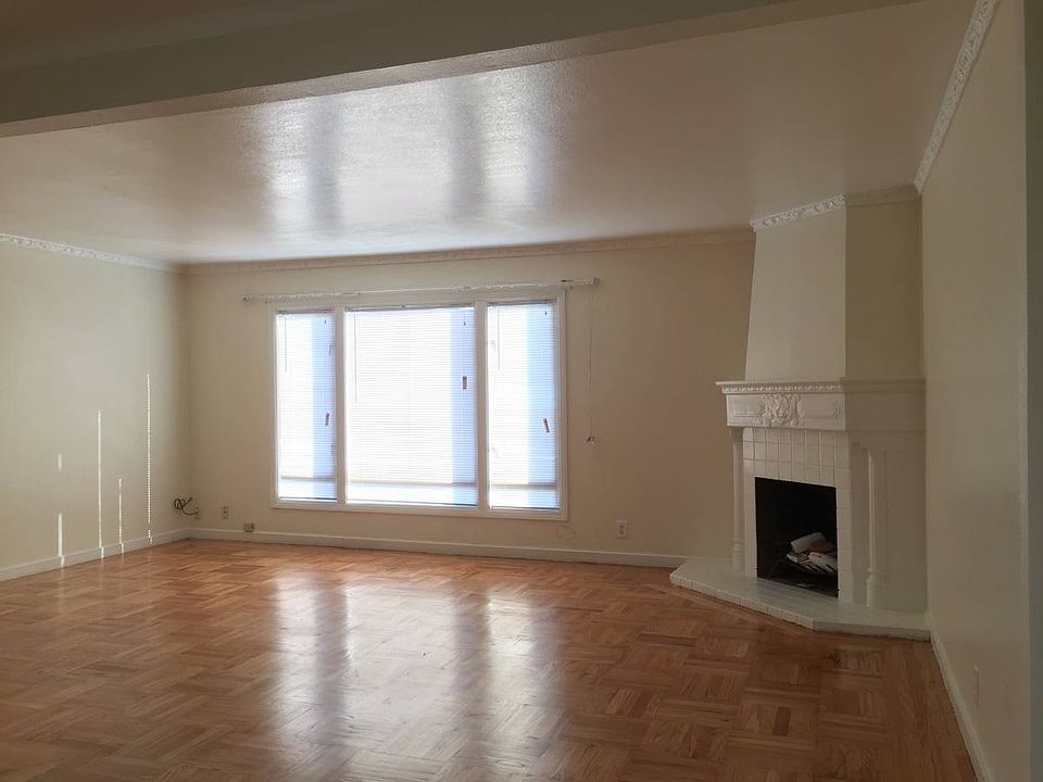 Living Room with Decorative Fireplace