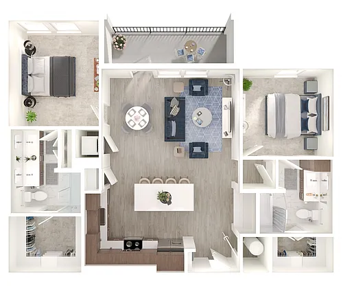 Floor plan B3