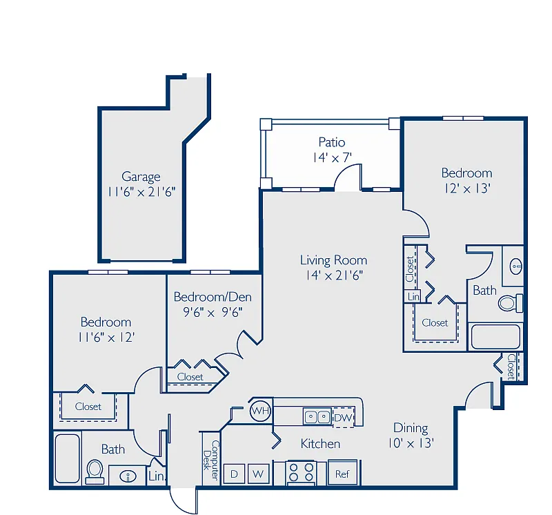 Floor plan Red Cedar-Reno