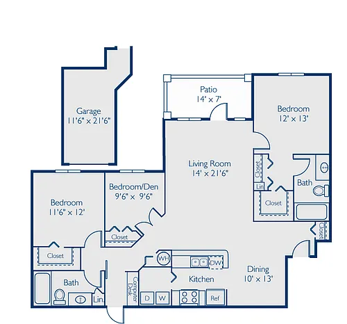 Floor plan Red Cedar-Reno