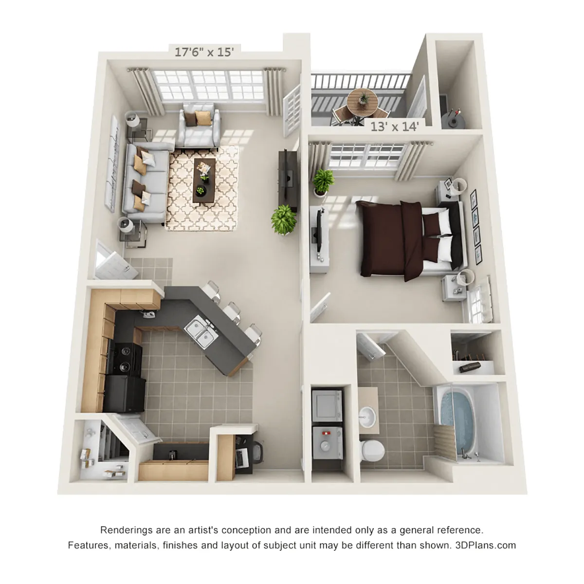 Floor plan The Birch