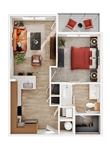 Floor plan A1-1