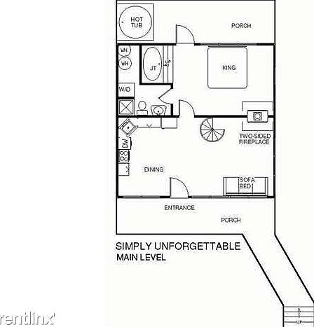 Main Level Floor Plan