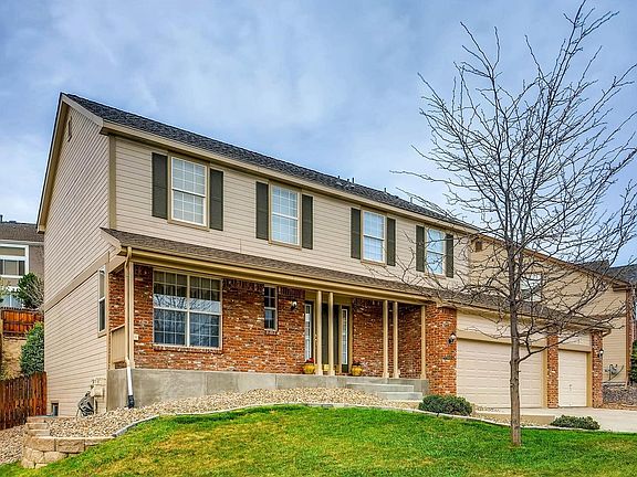 Newly redone concrete front porch