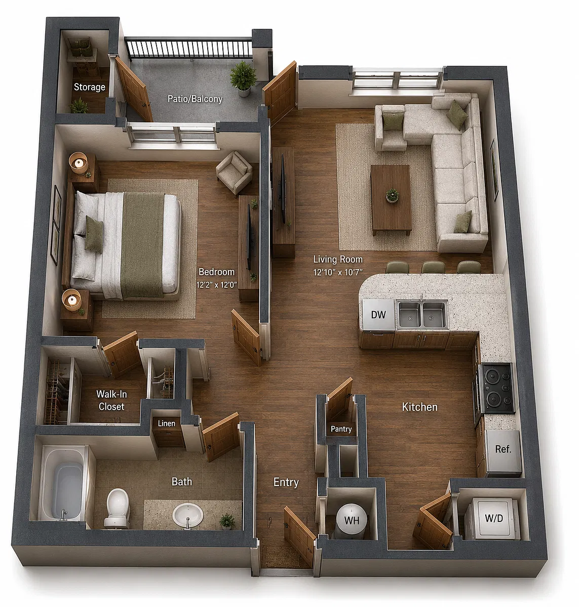 Floor plan A1