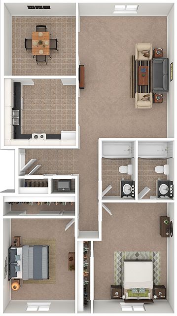 Floor plan , each apartment varies
