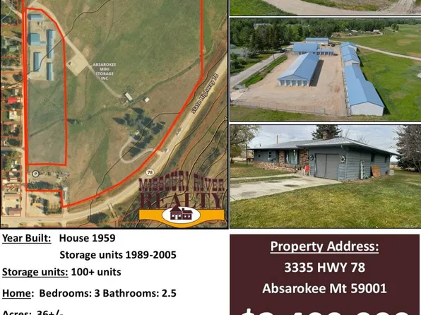 3335 Highway 78, Absarokee, MT 59001