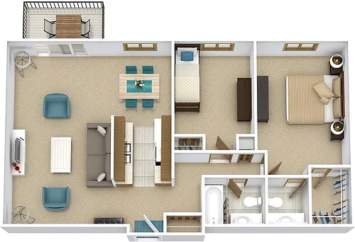 Floor plan The Alvin