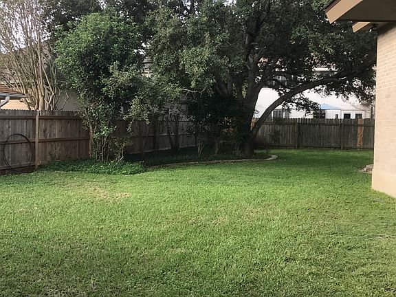 Large backyard 