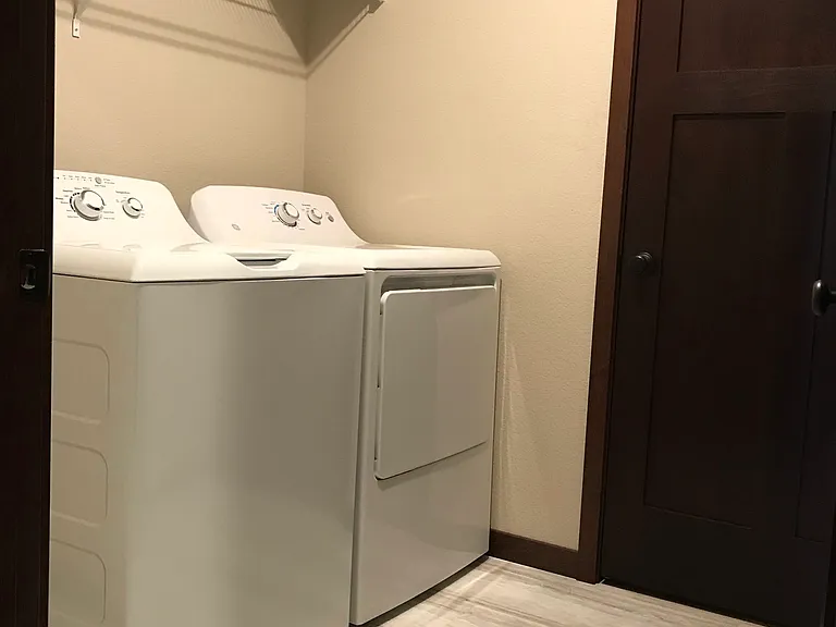 3 bedroom unit laundry room