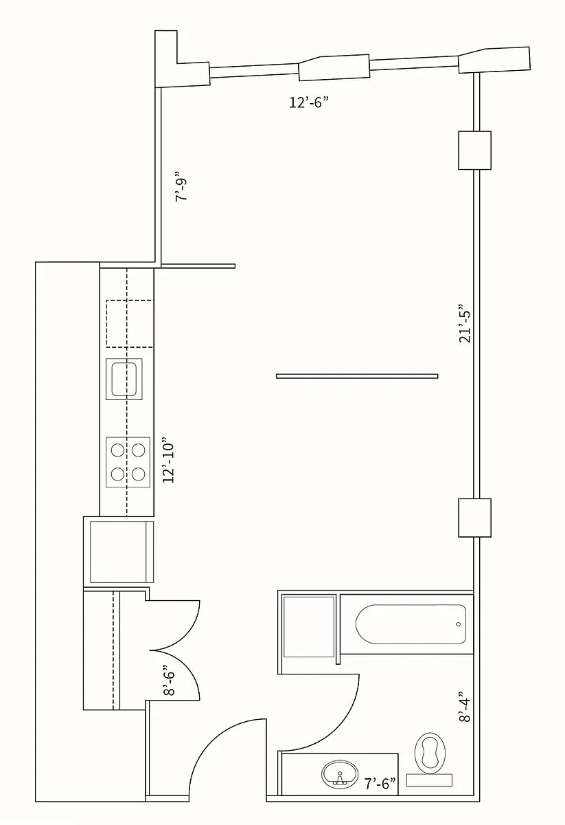 Floor plan Felix Towers S1