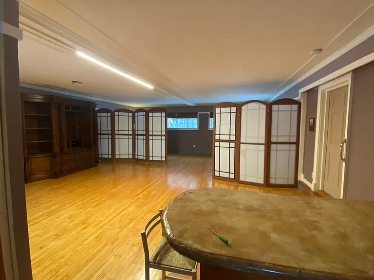 Living space viewed from kitchen