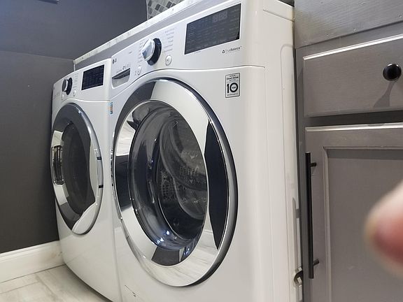 Washer/Dryer in dedicated laundry room