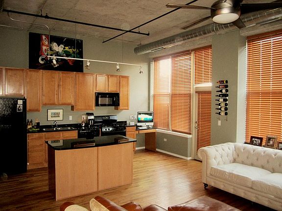 bright kitchen / living room