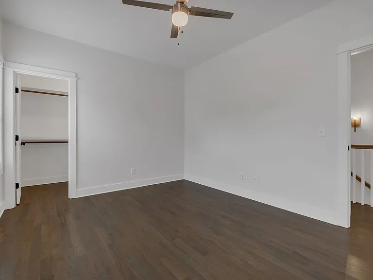 Bedroom #3 - down hall upstairs. Large attached closet.