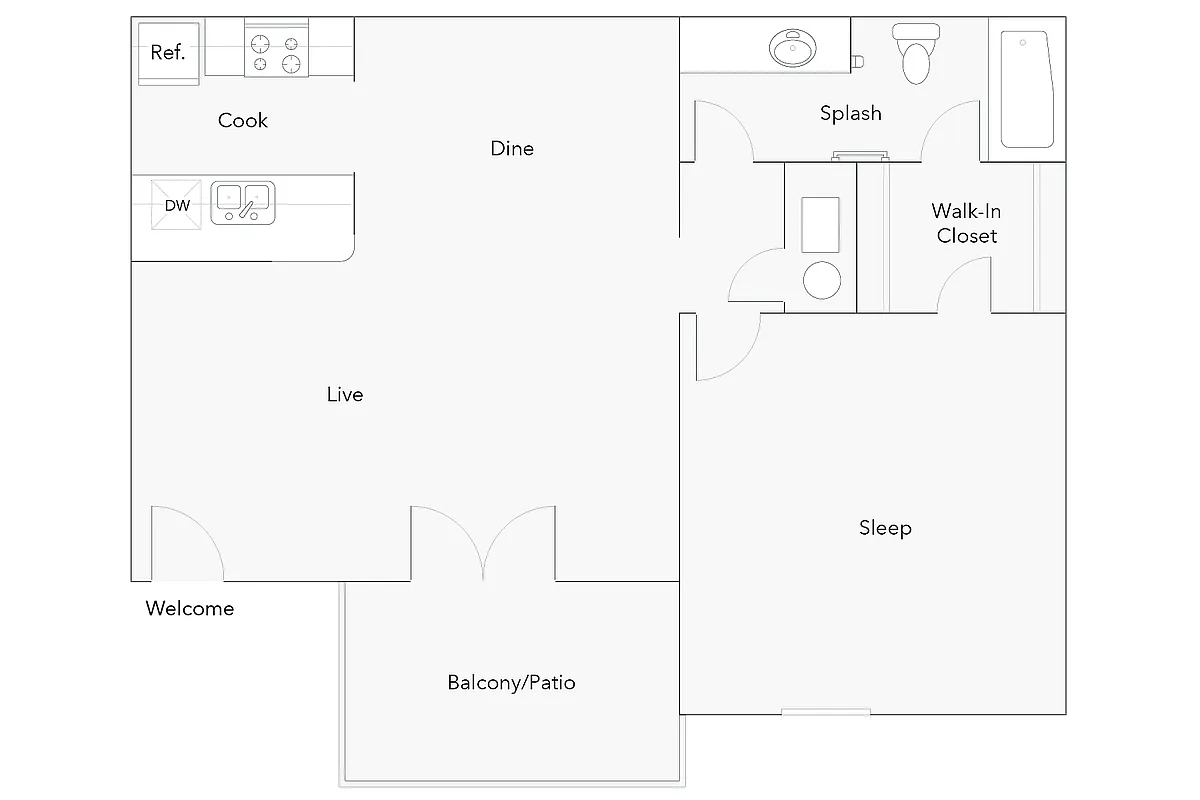 Floor plan Arlington