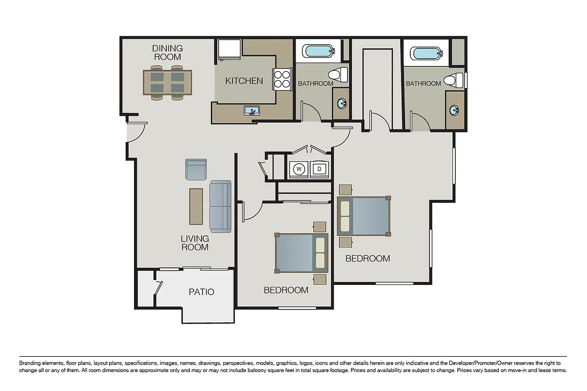 Floor plan Plan 2B