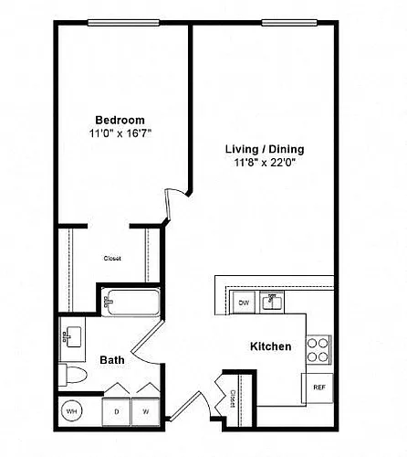 Floor plan Galveston