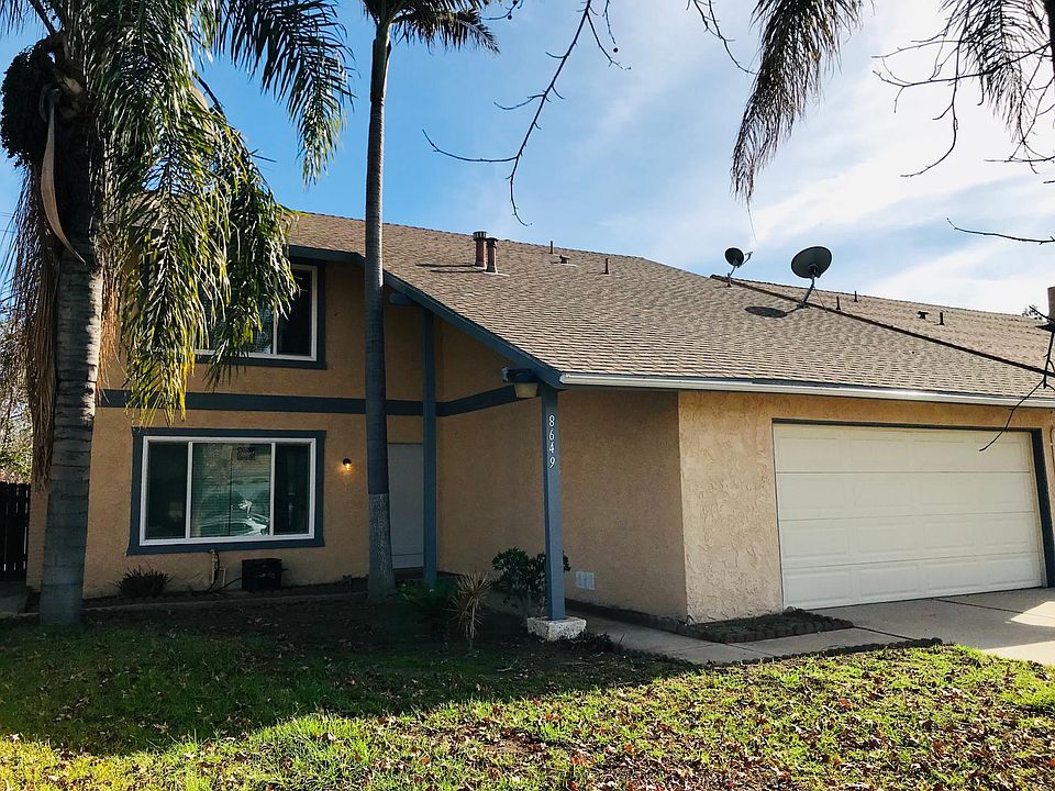 Front view of house