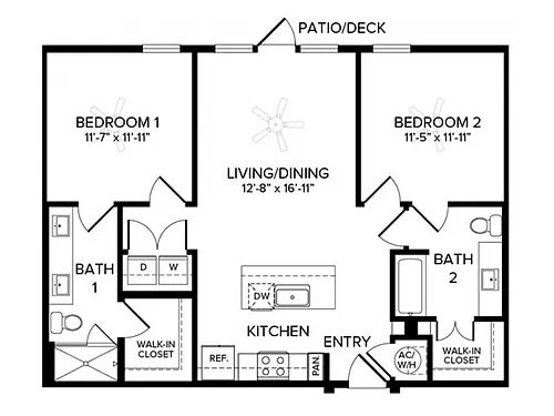 Floor plan B1