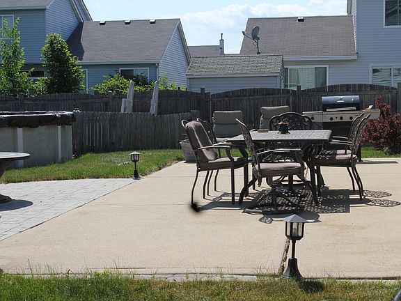Patio and pool
