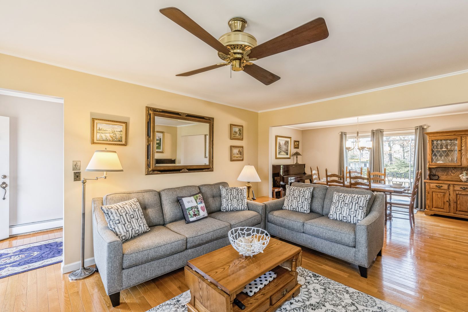  Living Room opens to Dining Room