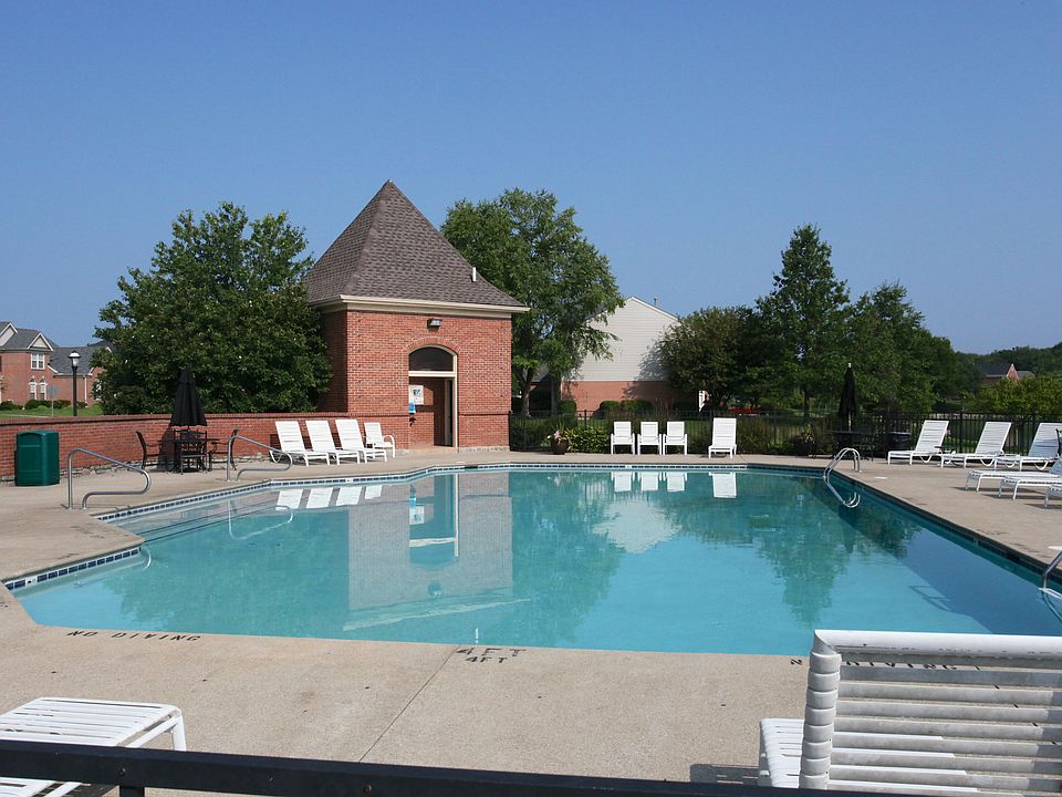Pool overlooking lakes