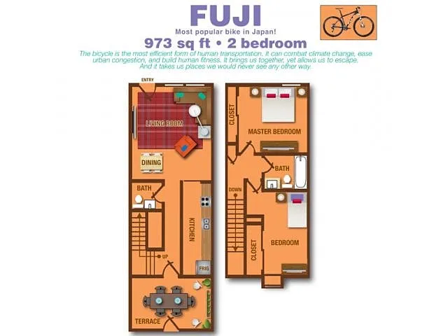 Floor plan Fuji