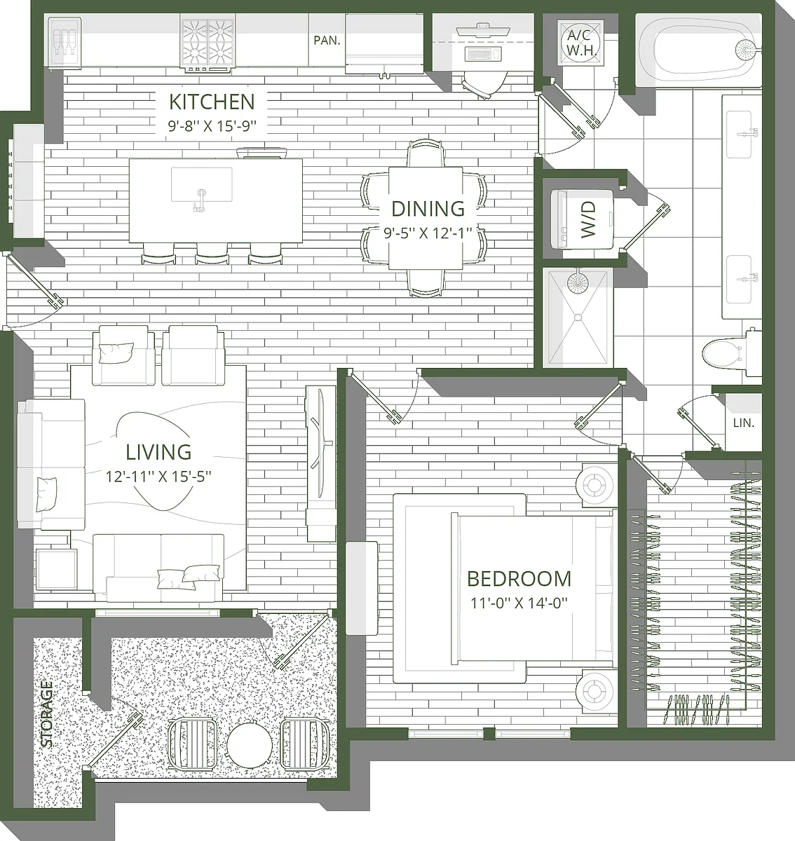Floor plan A6